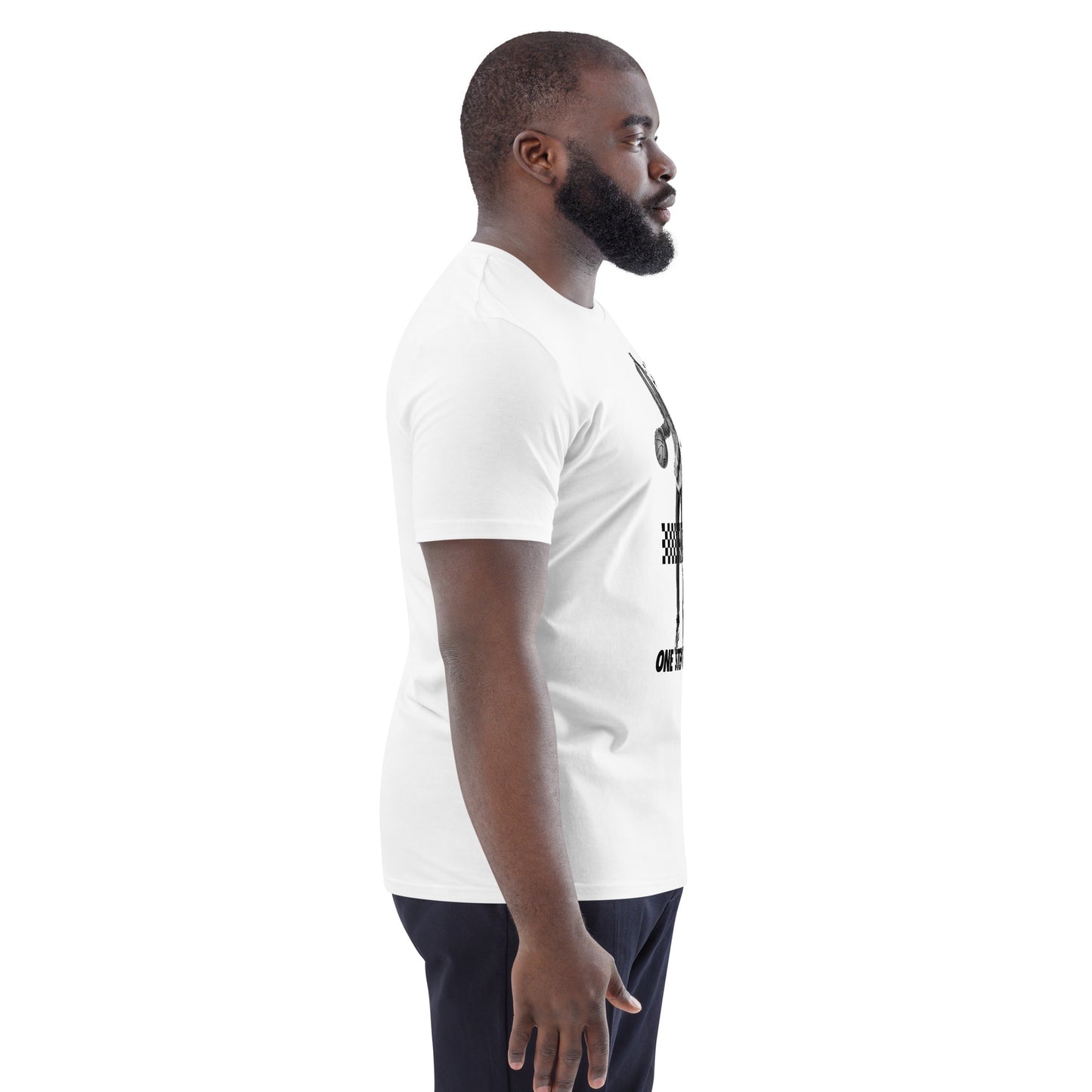 W - ONE STEP BEYOND TEE (white)