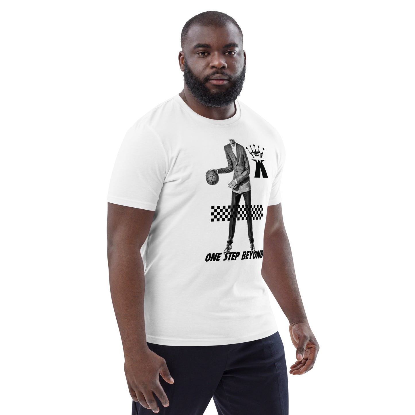 W - ONE STEP BEYOND TEE (white)