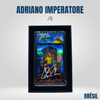 [1 of 1 ] ADRIANO - AUTO ON CARD - BRAZIL - BLUE /5