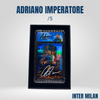 [1 of 1 ] ADRIANO - AUTO ON CARD - INTER BLUE - /5