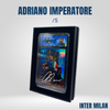 [1 of 1 ] ADRIANO - AUTO ON CARD - INTER BLUE - /5