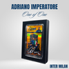 [1 of 1 ] ADRIANO - AUTO ON CARD - INTER - GOLD - 1/1