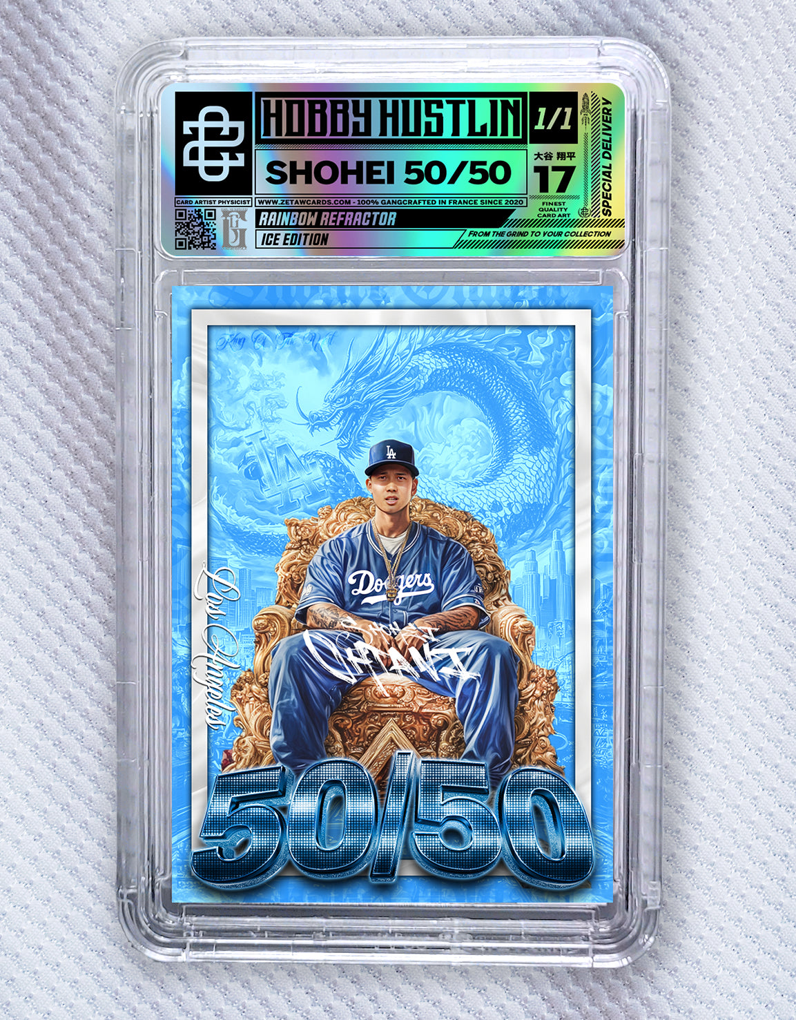 SHOHEI 50/50 - RAINBOW REFRACTOR - ICE