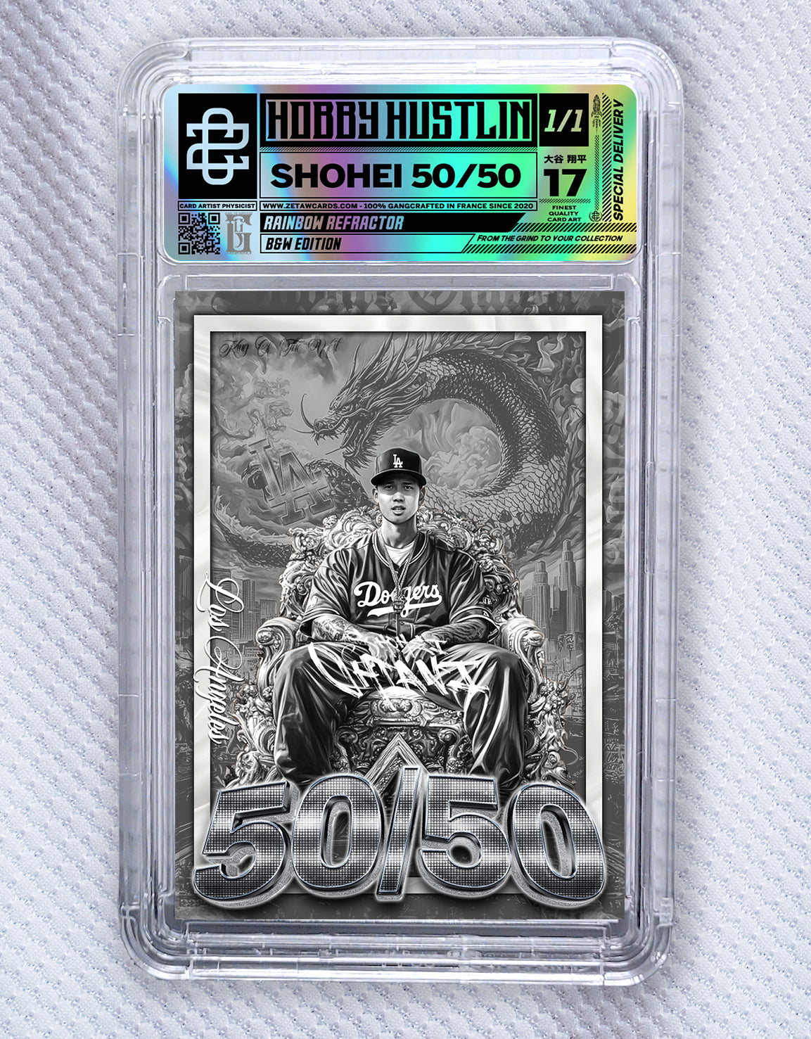 SHOHEI 50/50 - RAINBOW REFRACTOR - B&W Edition