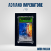 [1 of 1 ] ADRIANO - AUTO ON CARD - INTER - GREEN /15