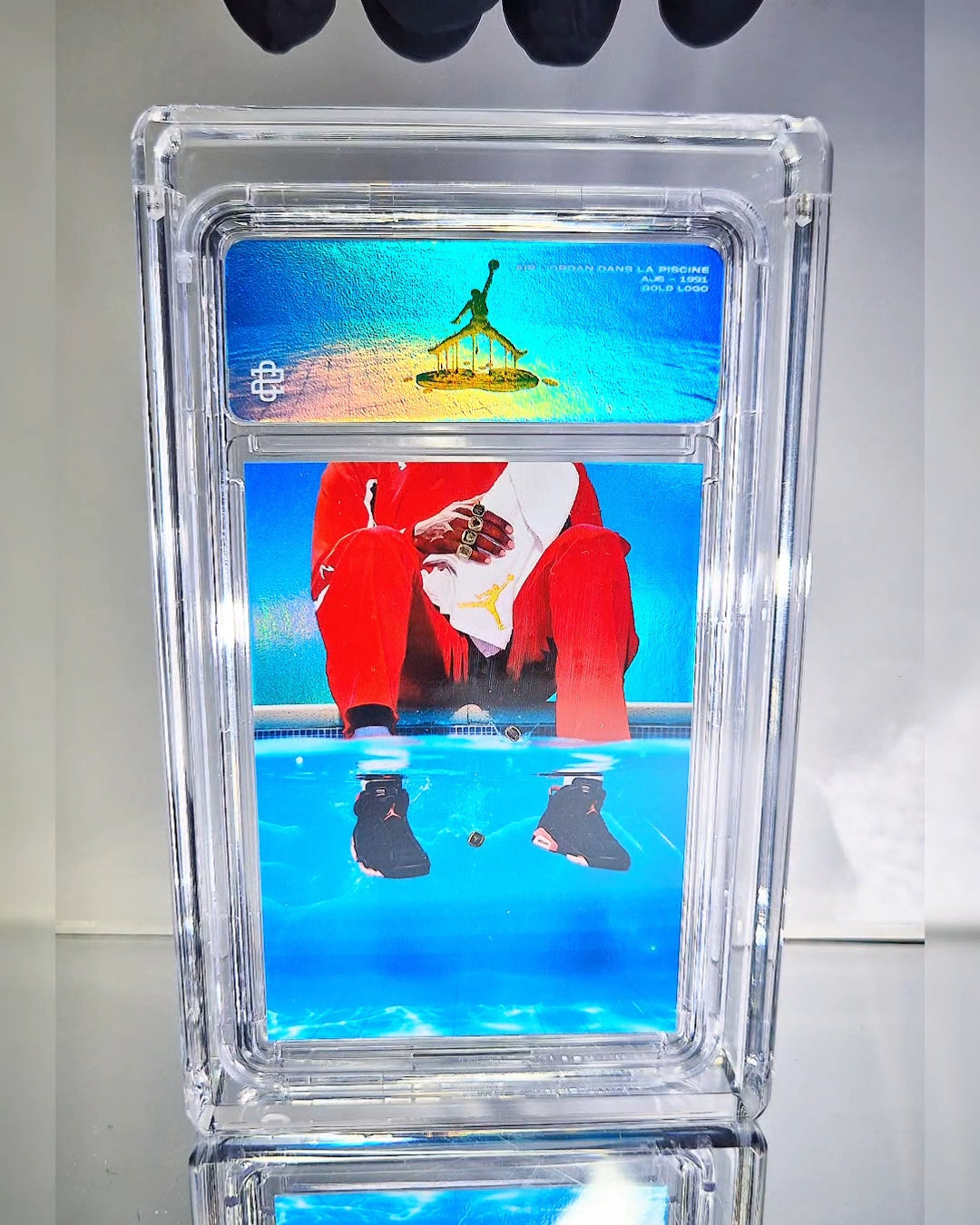 AIR JORDAN DANS LA PISCINE -