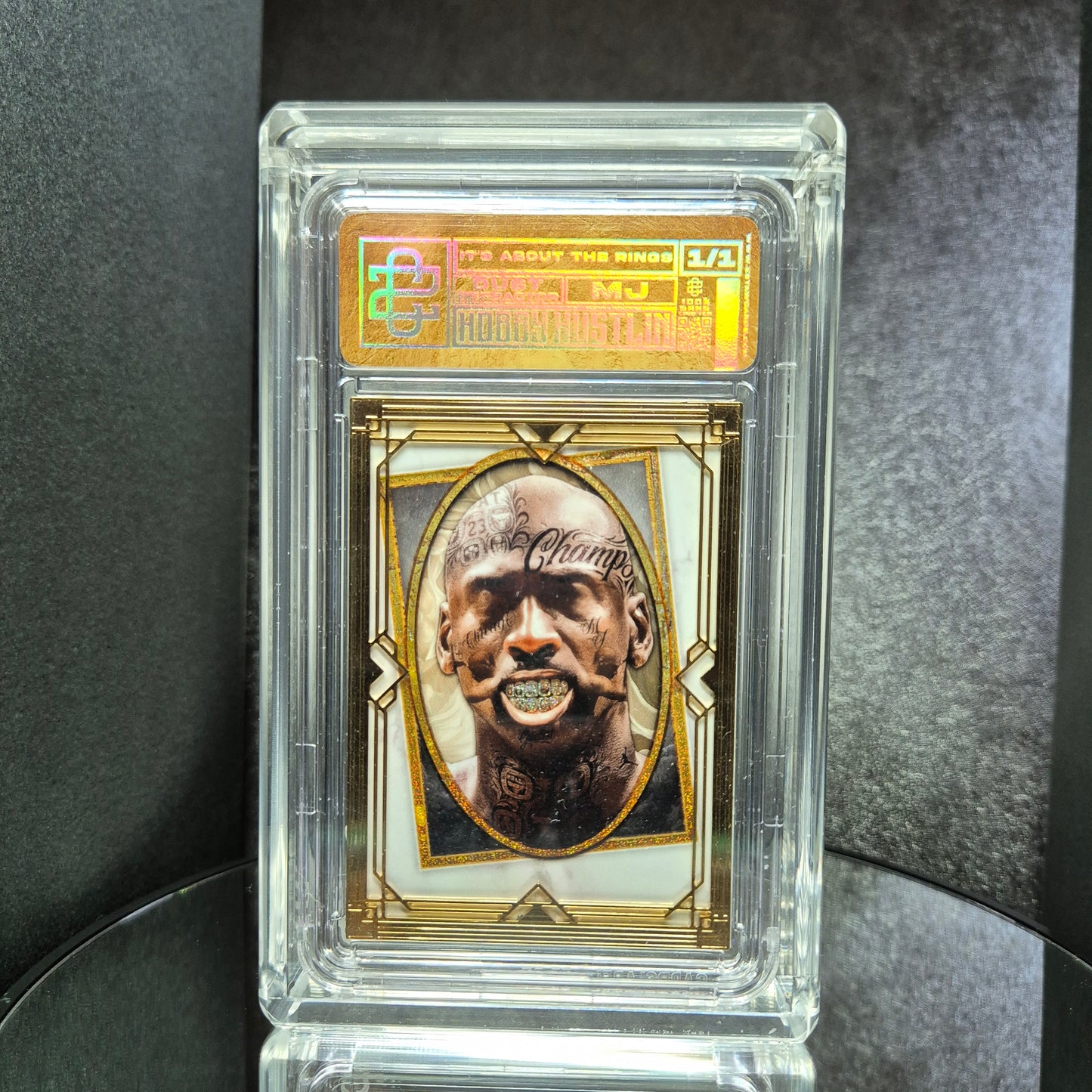 [1-of-1] IT'S ABOUT THE RINGS - GOLD FRAMED