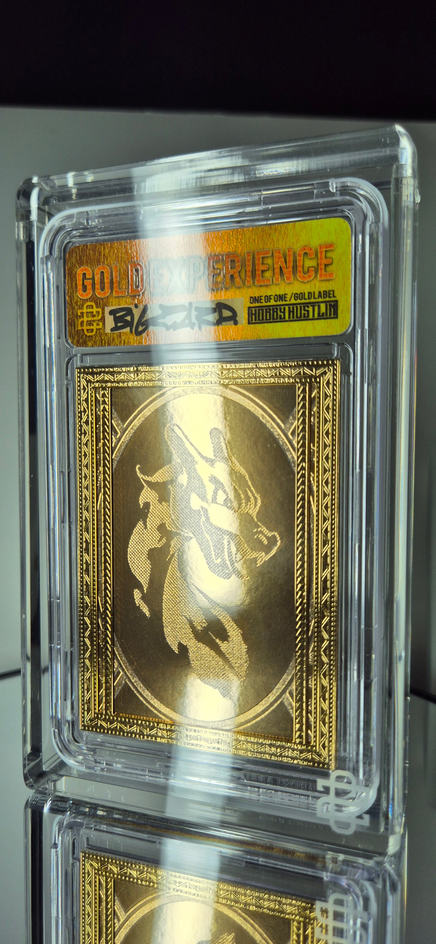 [DUTCH AUCTION] GOLD EXP. - BIG ZARD - GOLD FRAMED