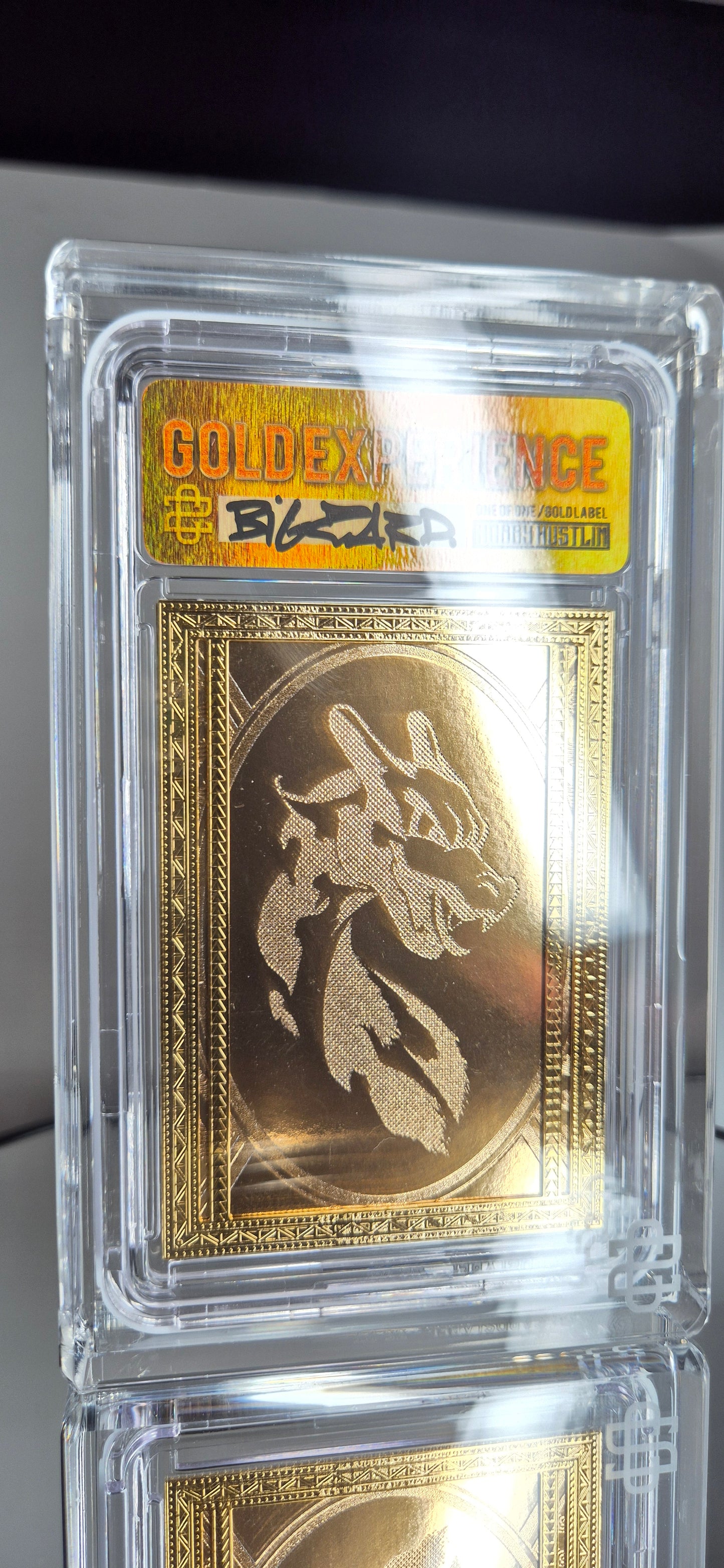 [DUTCH AUCTION] GOLD EXP. - BIG ZARD - GOLD FRAMED