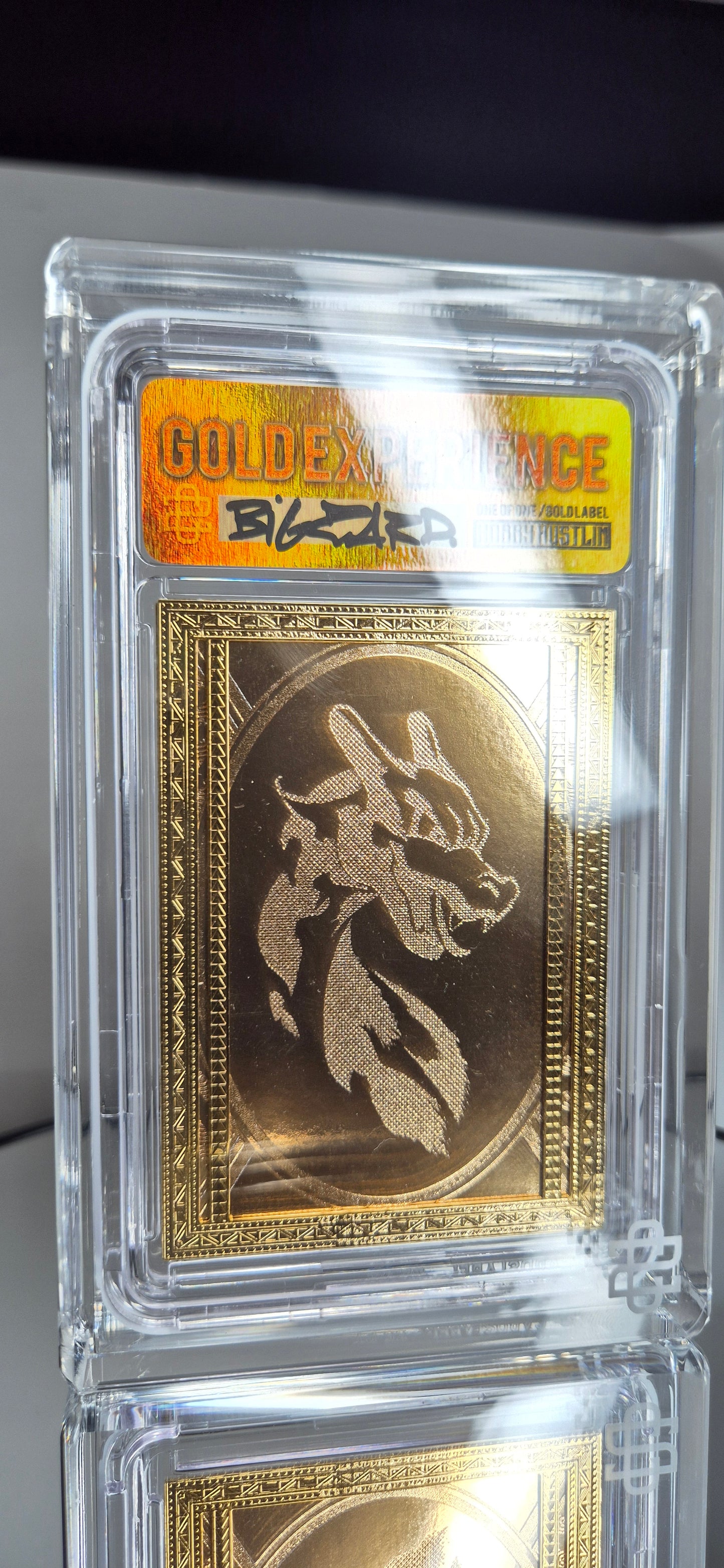 [DUTCH AUCTION] GOLD EXP. - BIG ZARD - GOLD FRAMED