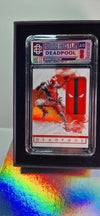 [1of1] DEADPOOL LOGOMAN - RAINBOW REFRACTOR 130PT