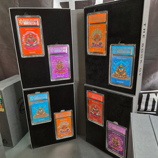 [1of1] SACRED SHELLS - TMNT - FULL SET