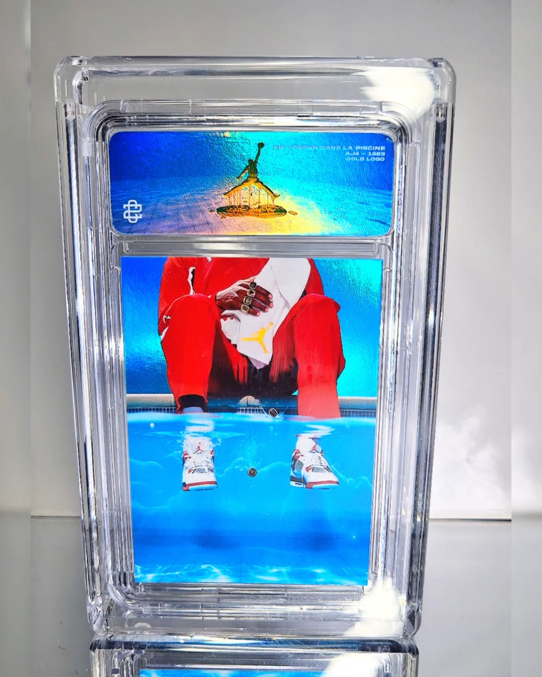 AIR JORDAN DANS LA PISCINE -