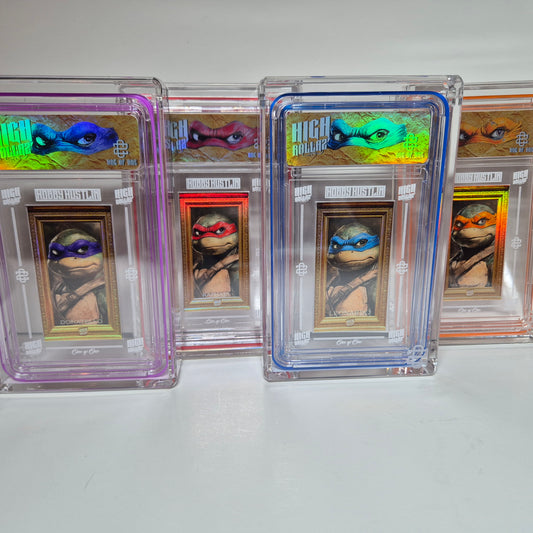 [AUCTION] [1of1]  HIGH ROLLAZ' - TMNT RENAISSANCE - FULL SET ONLY