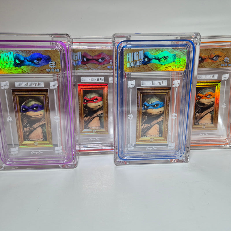 [AUCTION] [1of1]  HIGH ROLLAZ' - TMNT RENAISSANCE - FULL SET ONLY