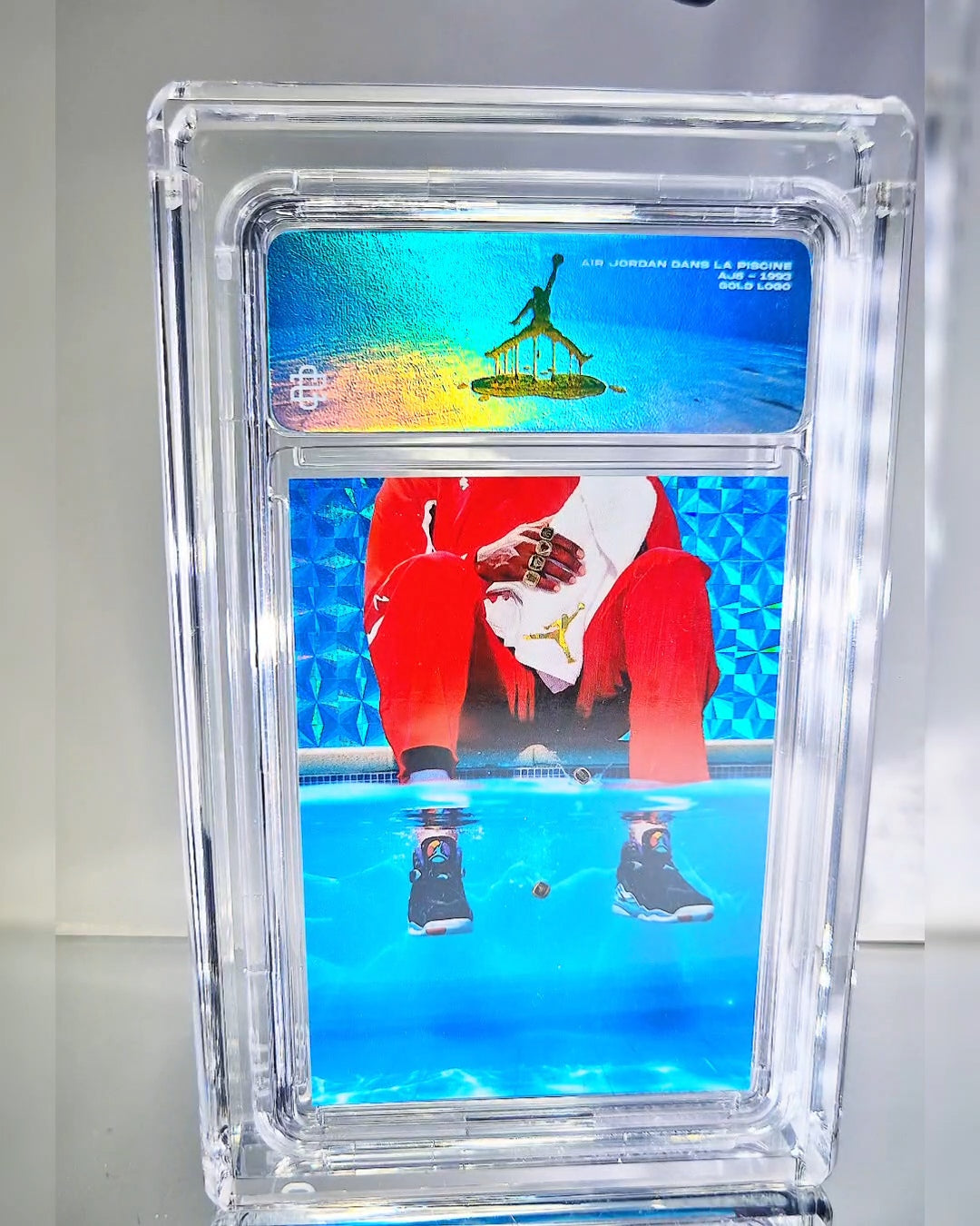 AIR JORDAN DANS LA PISCINE -