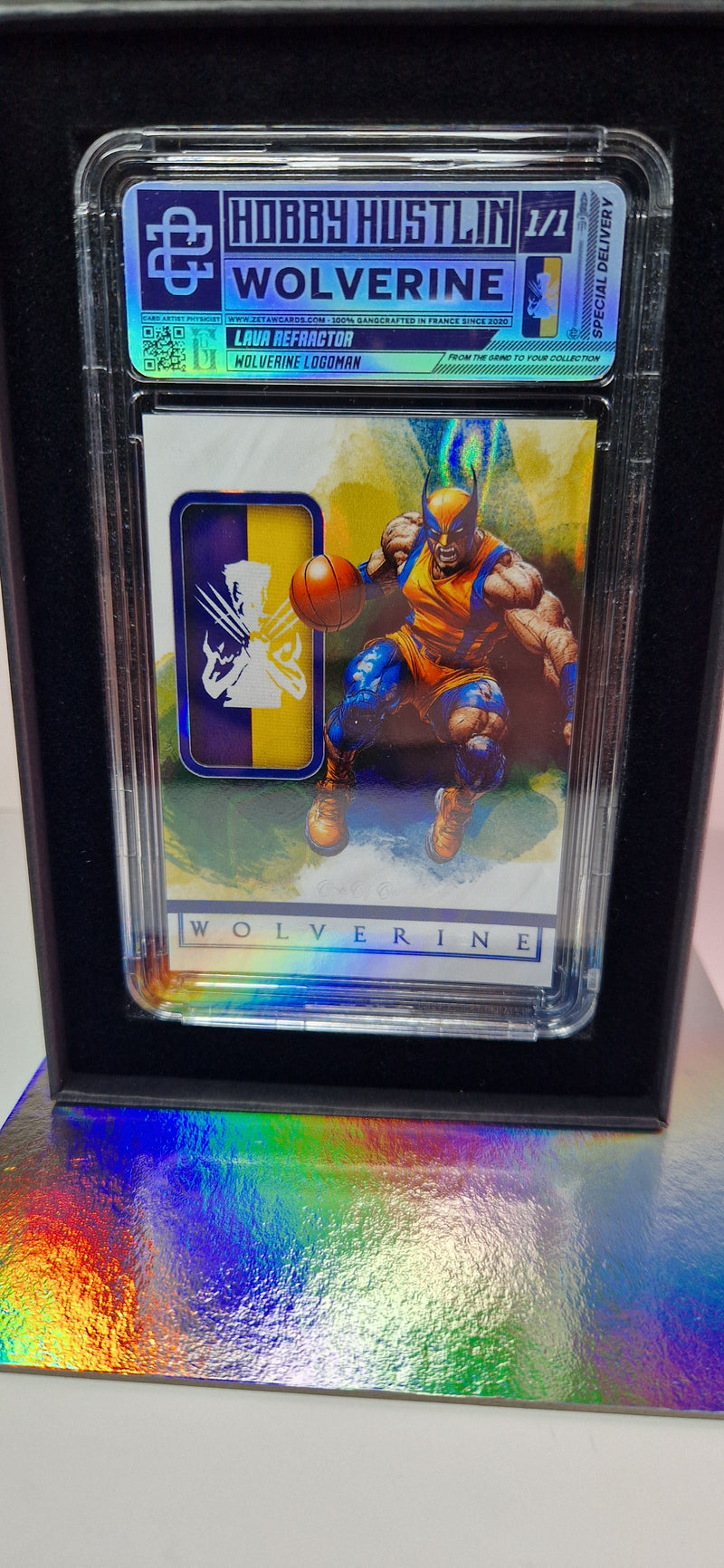 [1of1] WOLVERINE LOGOMAN - WAVES REFRACTOR