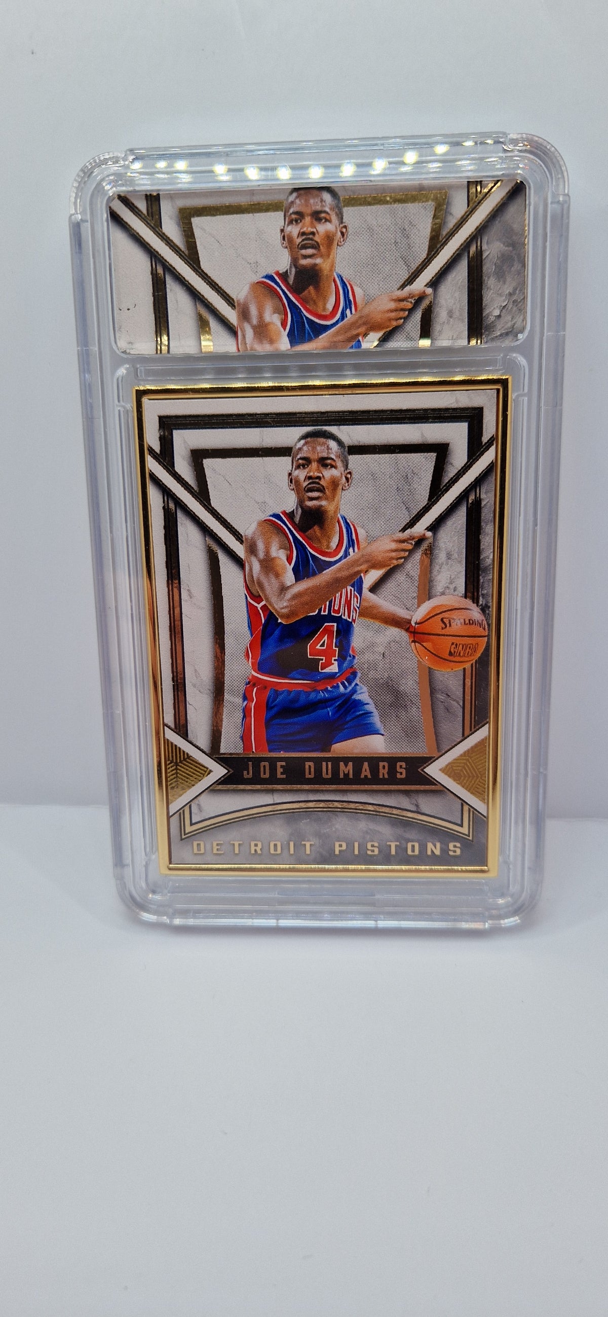 JOE DUMARS - GOLD FRAMED
