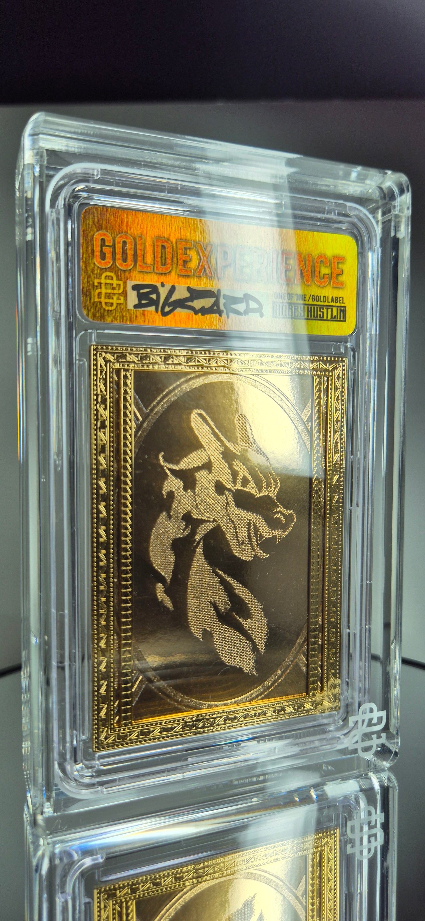 [DUTCH AUCTION] GOLD EXP. - BIG ZARD - GOLD FRAMED