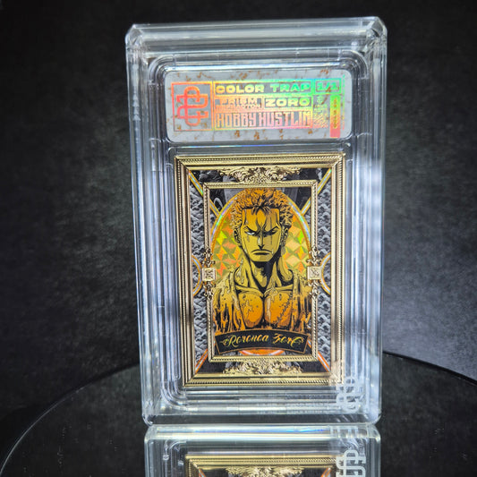 [1-of-1] [AUCTION] COLOR TRAP - ZORO - GOLD FRAME