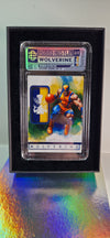 [1of1] WOLVERINE LOGOMAN - RAINBOW REFRACTOR 130PT