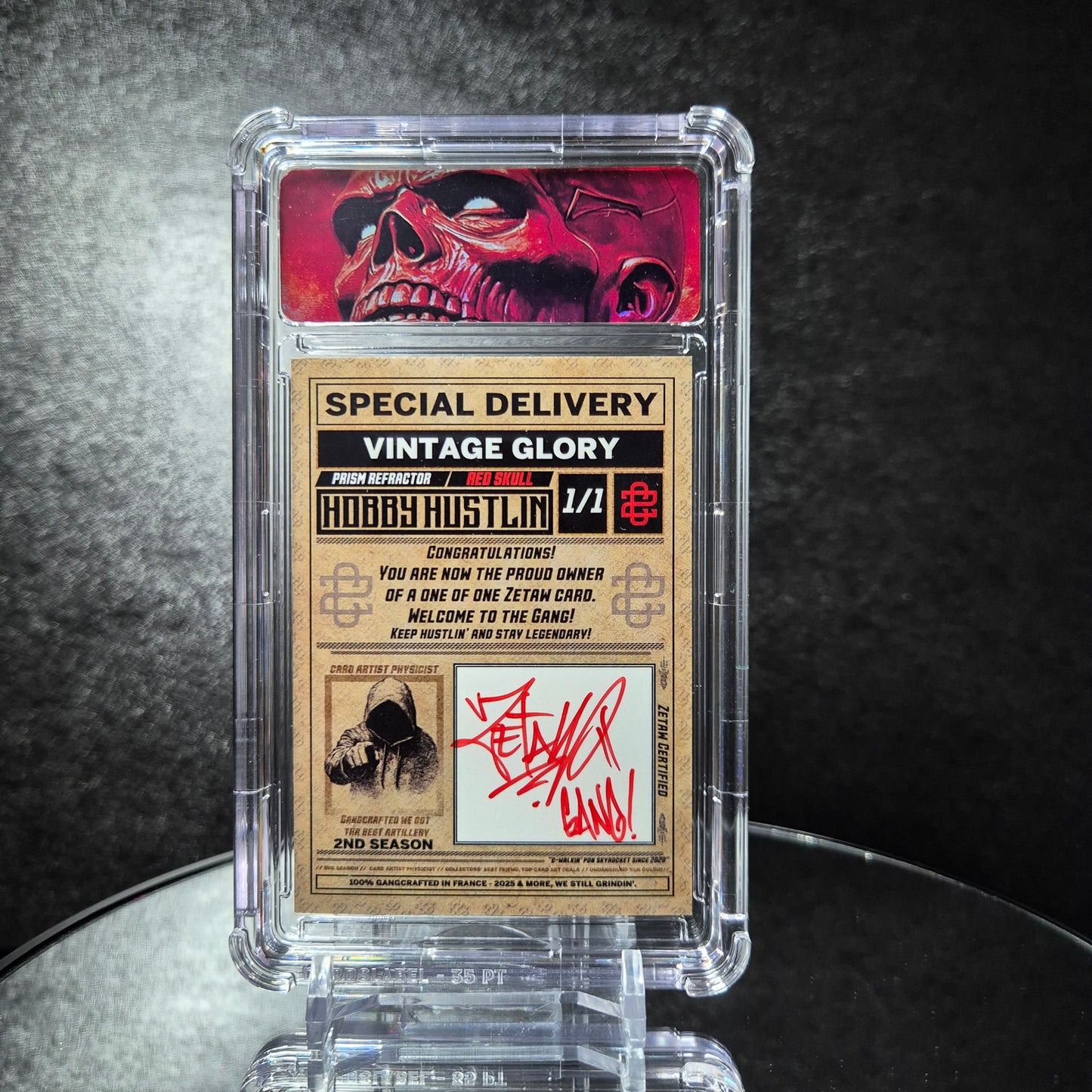 [1of1] Vintage Glory - RED SKULL