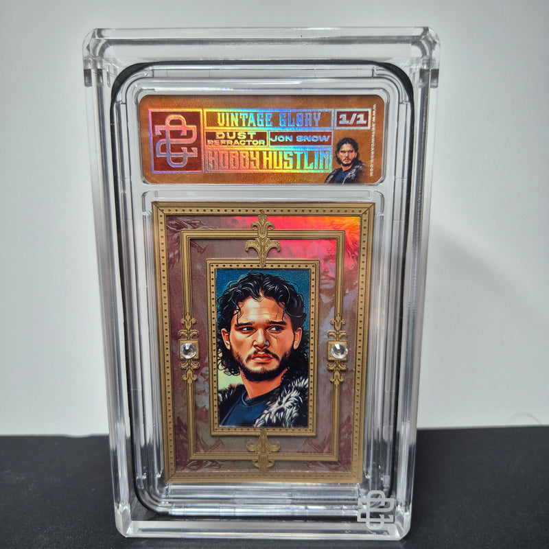 [AUCTION] [1of1] Vintage Glory - JON SNOW - GOLD FRAME - DUST AND DIAMONDS