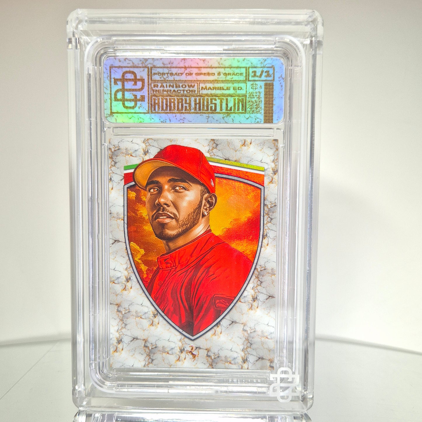 [1-of-1] PORTRAIT OF SPEED & GRACE - MARBLE & GOLD