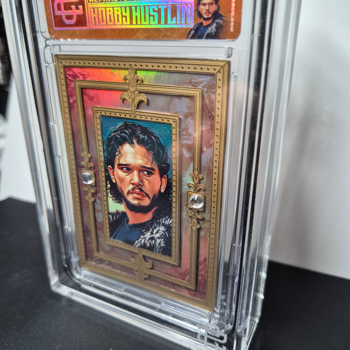 [AUCTION]  Vintage Glory - JON SNOW - GOLD FRAME - DUST AND DIAMONDS