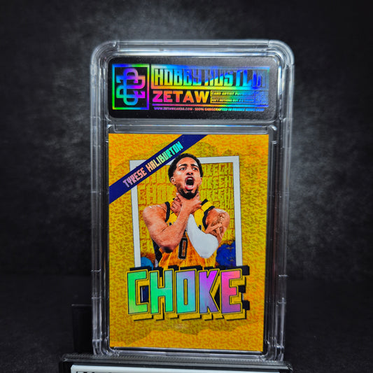 [FRESH] [1of1]  TYRESE HALIBURTON - CHOKE !  / GOLD SUPERFRACTOR