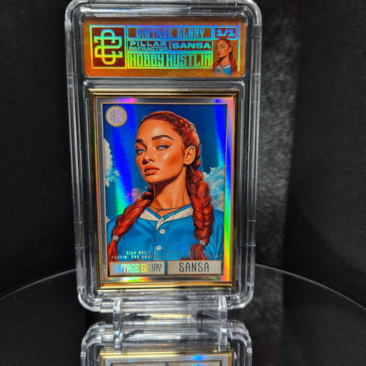 [1of1 - AUCTION ] Vintage Glory - SANSA GOLD FRAME