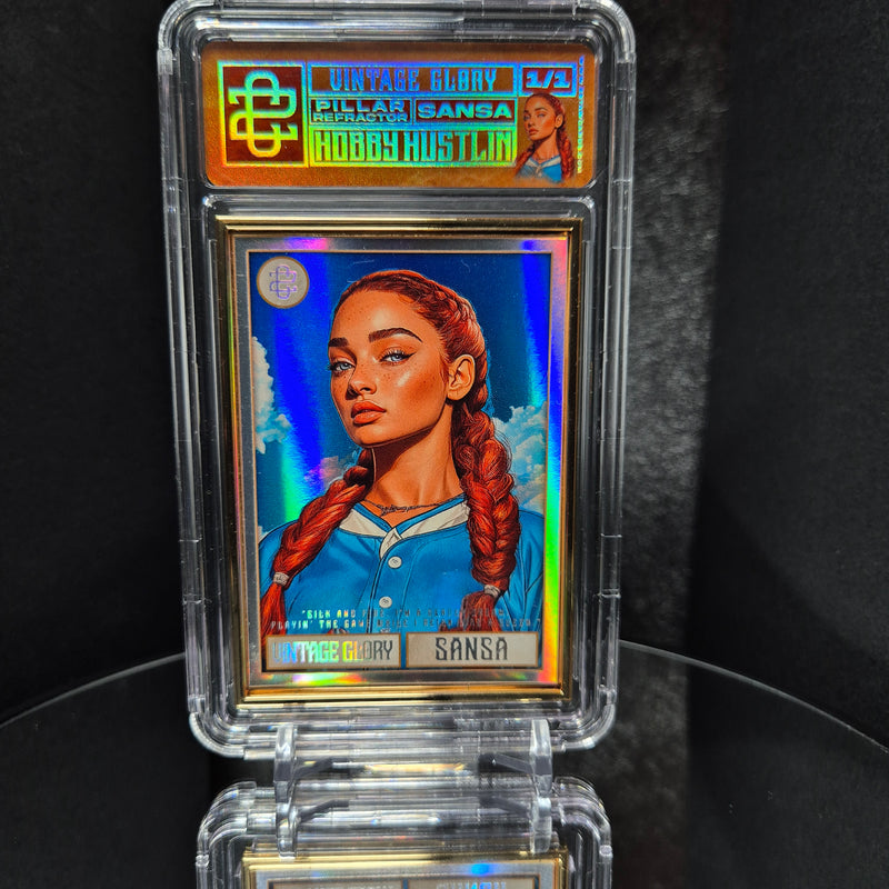 [1of1 - AUCTION ] Vintage Glory - SANSA GOLD FRAME