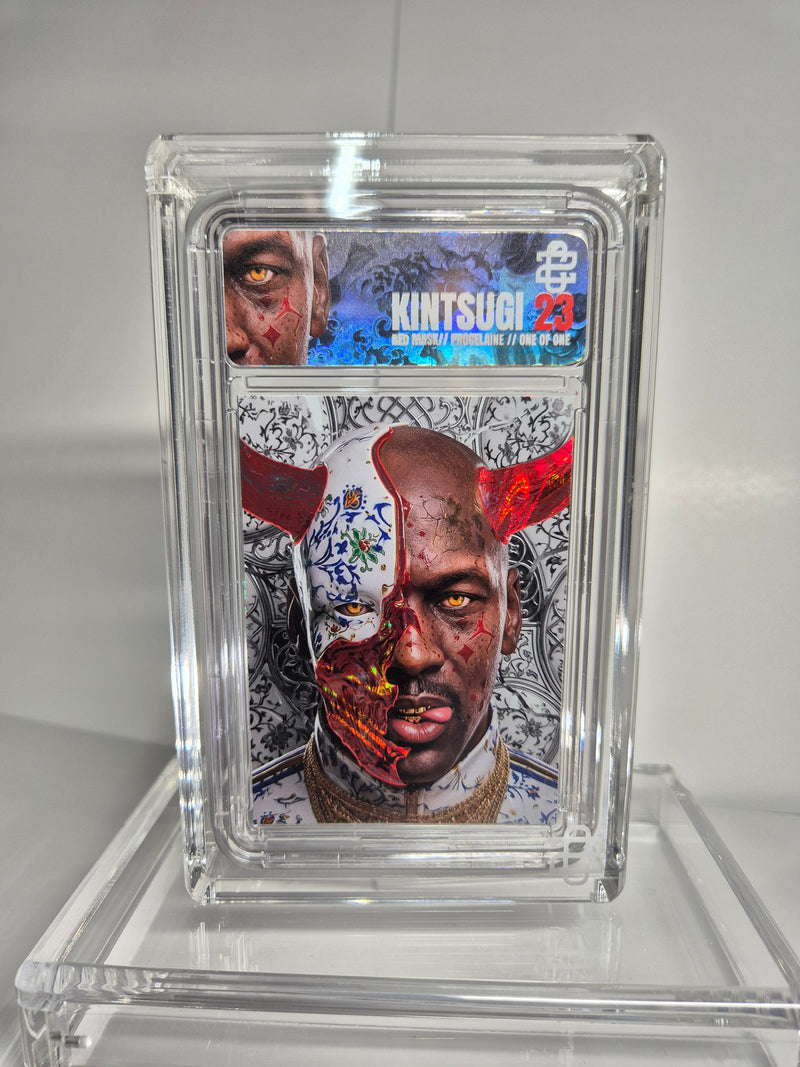 [1-of-1] KINTSUGI 23 - RED MASK - PORCELAINE