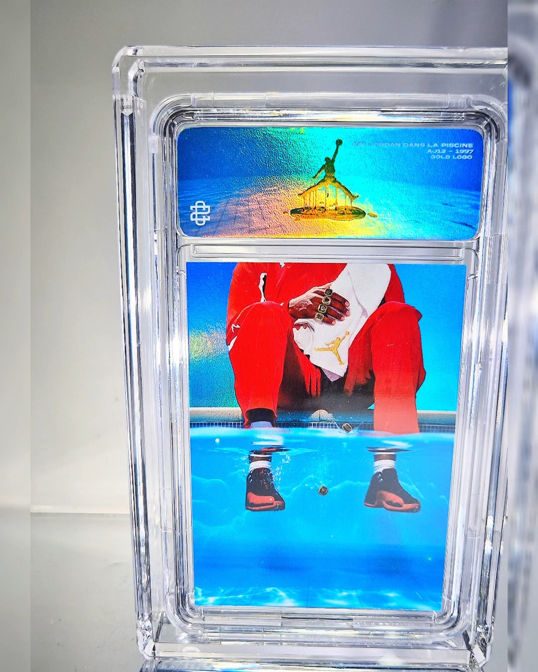 AIR JORDAN DANS LA PISCINE -