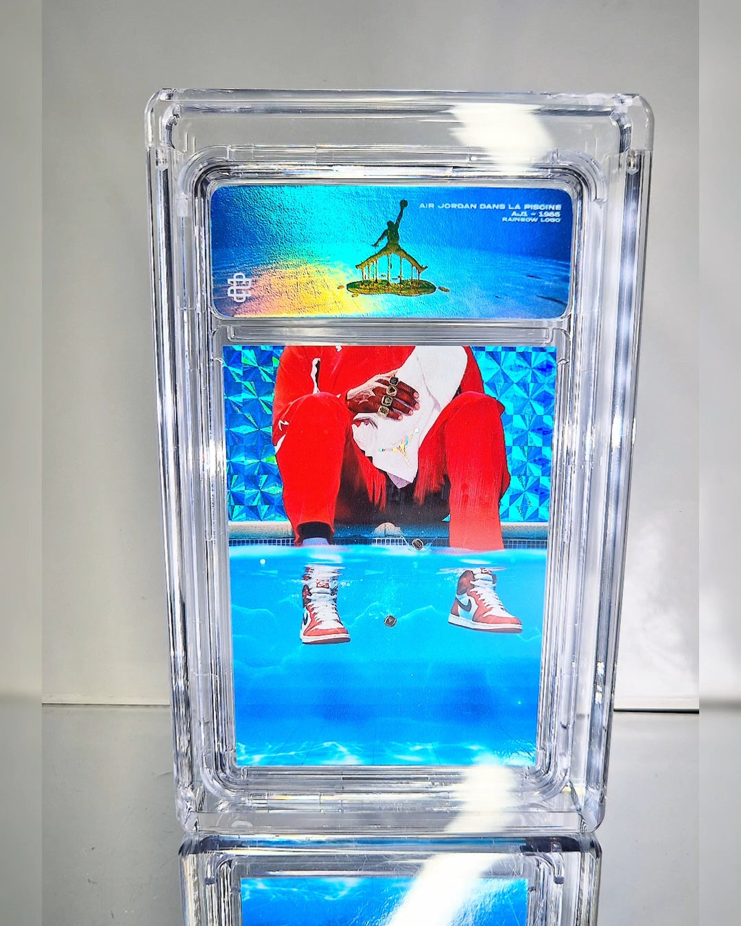 AIR JORDAN DANS LA PISCINE -