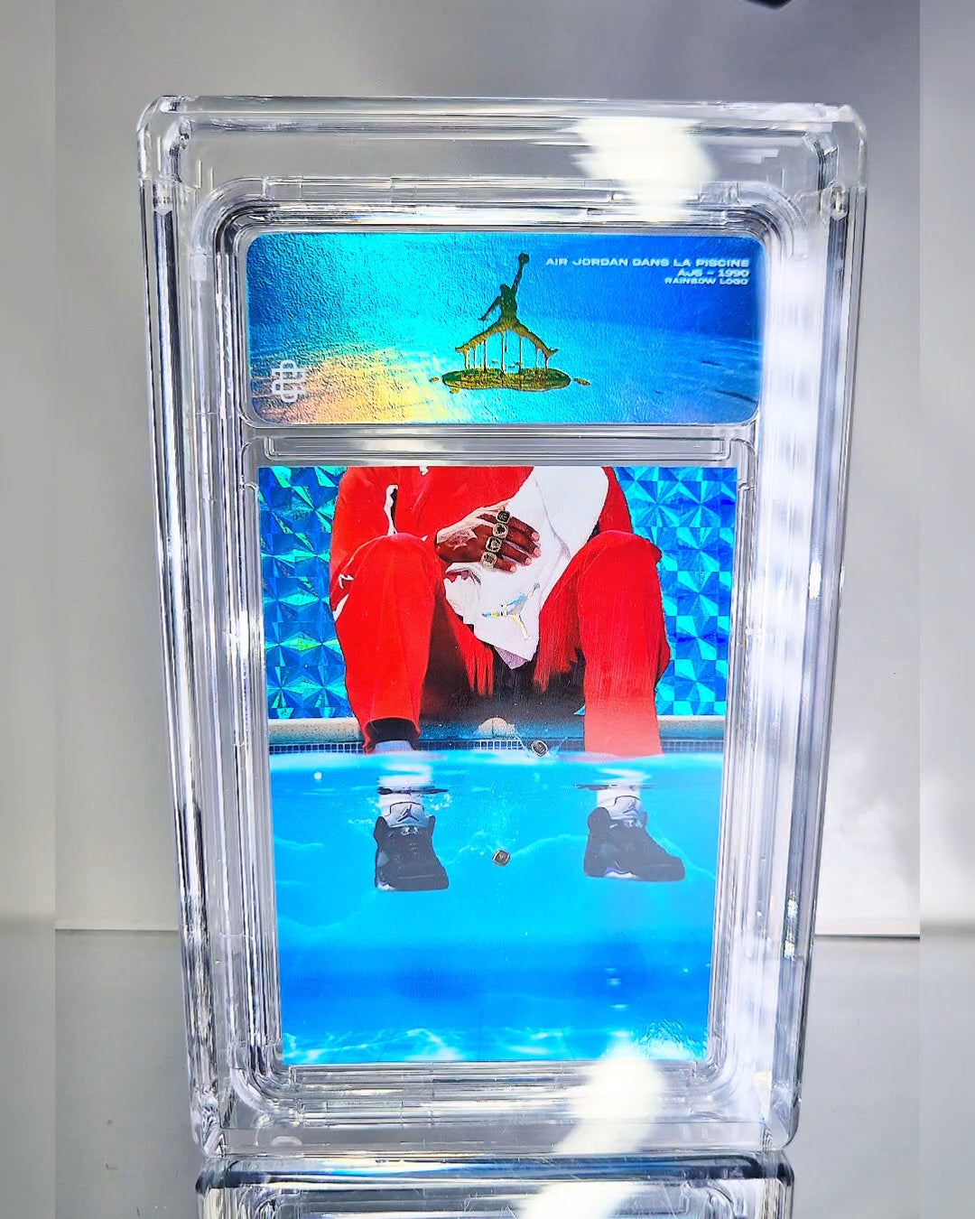 AIR JORDAN DANS LA PISCINE -